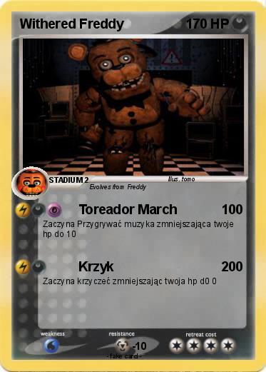 Pokemon Withered Freddy