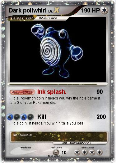 Pokemon Dark poliwhirl