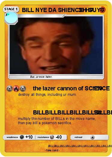 Pokemon BILL NYE DA SHIENCSH GUY