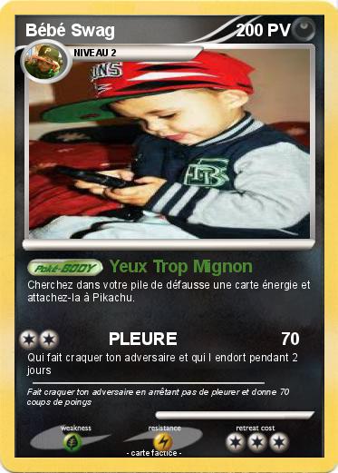 Pokemon Bébé Swag