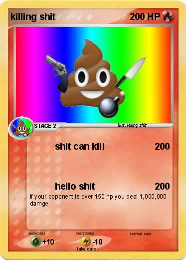 Pokemon killing shit