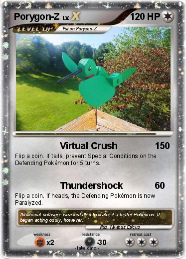 Pokemon Porygon-Z