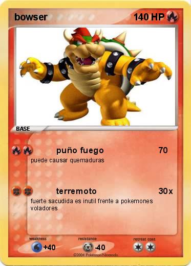 Pokemon bowser