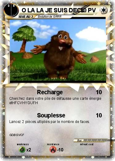 Pokemon O LA LA JE SUIS DECU
