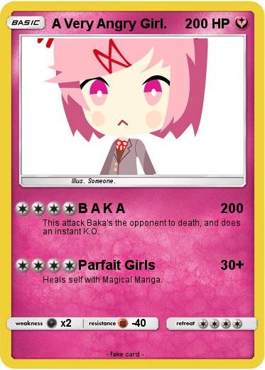 Pokemon A Very Angry Girl.