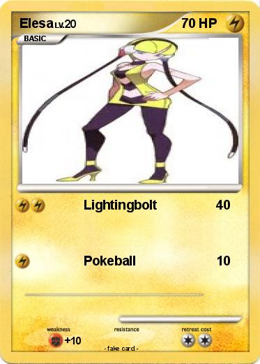 Pokemon Elesa