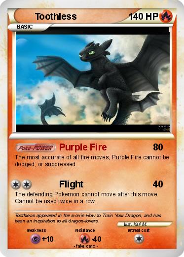 Pokemon Toothless