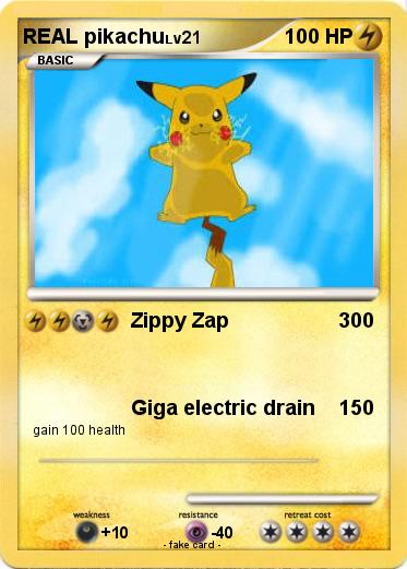 Pokemon REAL pikachu