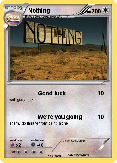 Pokemon Nothing