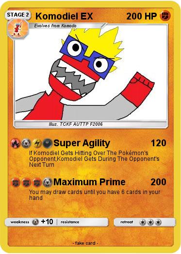 Pokemon Komodiel EX