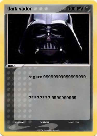 Pokemon dark vador