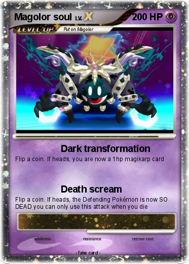Pokemon Magolor soul