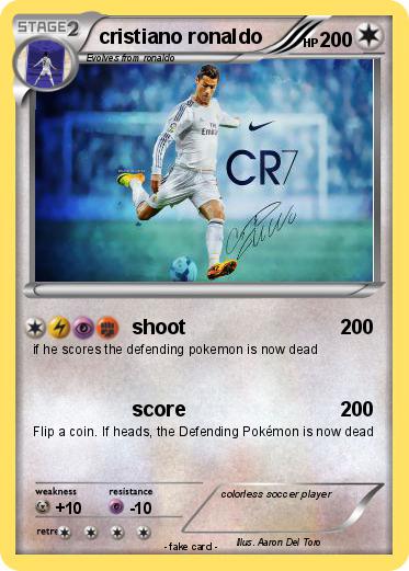 Pokemon cristiano ronaldo
