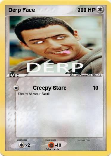 Pokemon Derp Face