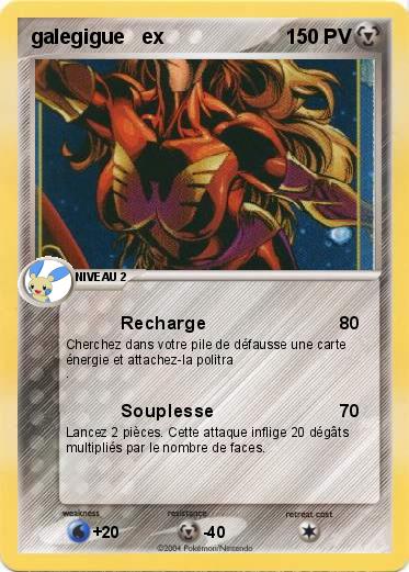 Pokemon galegigue   ex