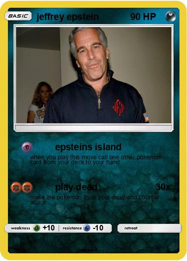 Pokemon jeffrey epstein