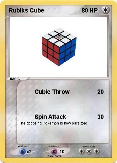 Pokemon Rubiks Cube