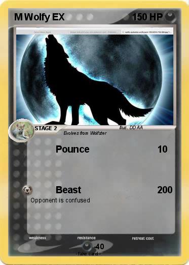 Pokemon M Wolfy EX