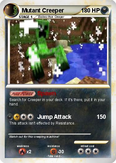 Pokemon Mutant Creeper