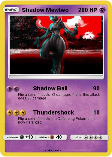 Pokemon Shadow Mewtwo