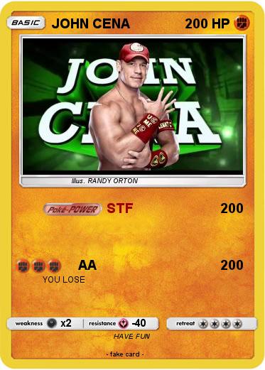 Pokemon JOHN CENA