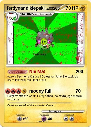Pokemon ferdynand kiepski
