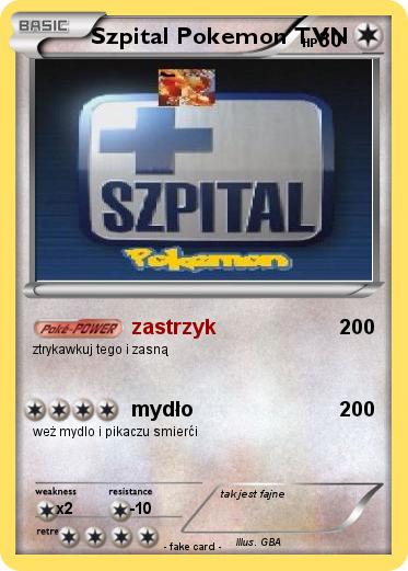 Pokemon Szpital Pokemon TVN