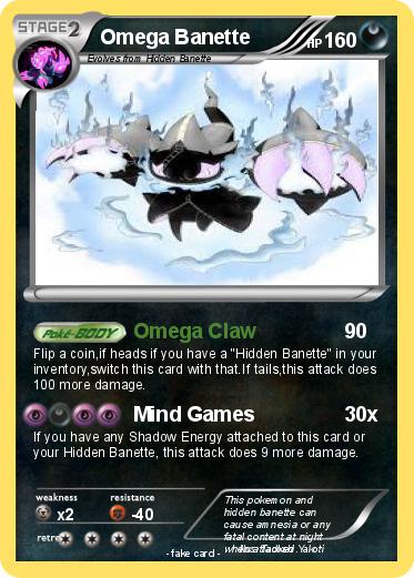 Pokemon Omega Banette