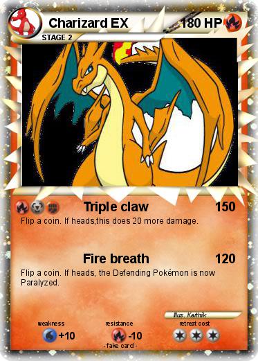 Pokemon Charizard EX