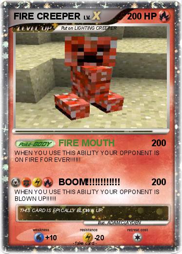 Pokemon FIRE CREEPER