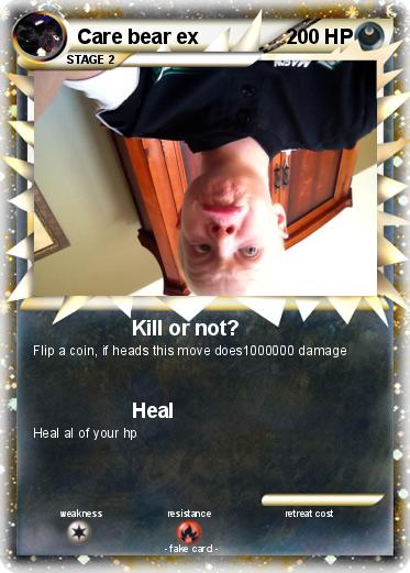 Pokemon Care bear ex