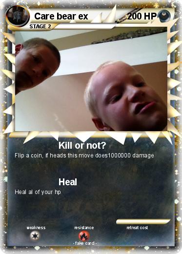 Pokemon Care bear ex