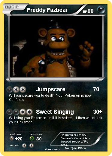 Pokemon Freddy Fazbear