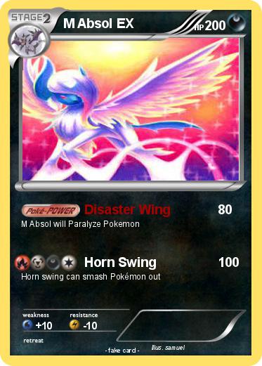 Pokemon M Absol EX