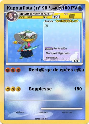 Pokemon Kapparfista ( n° 98 °