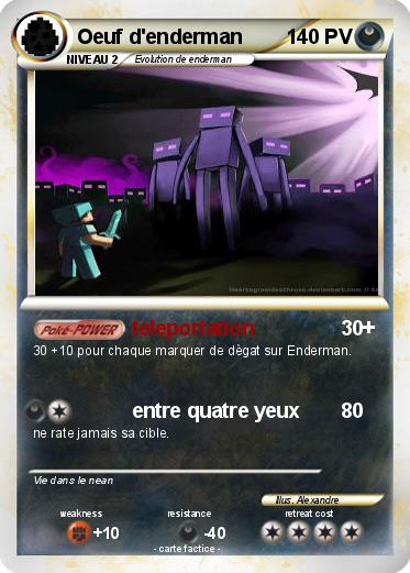 Pokemon Oeuf d'enderman