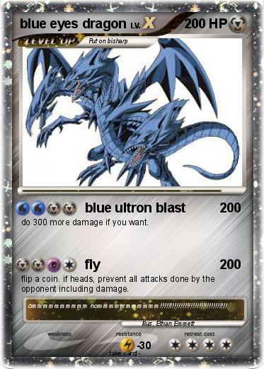 Pokemon blue eyes dragon
