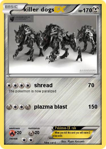 Pokemon killer dogs