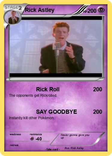 Pokemon Rick Astley