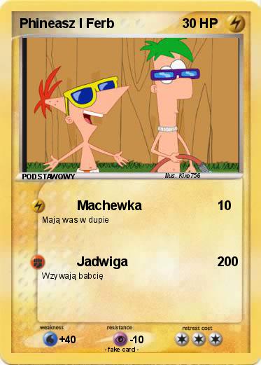 Pokemon Phineasz I Ferb