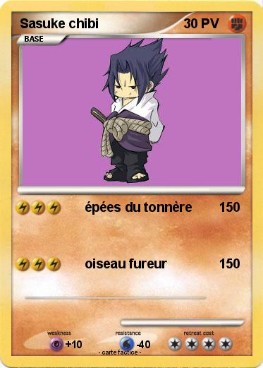 Pokemon Sasuke chibi