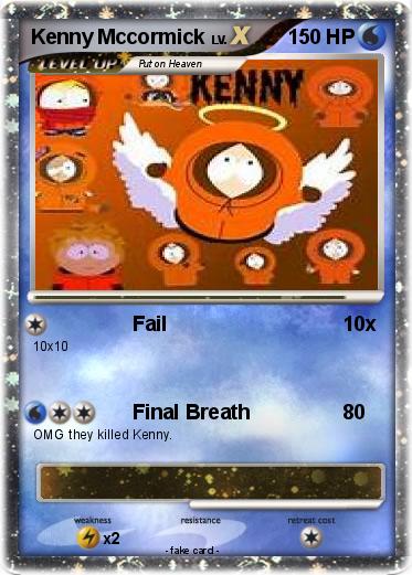 Pokemon Kenny Mccormick