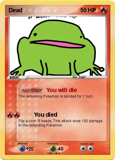 Pokemon Dead