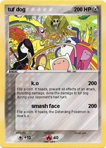Pokemon tuf dog