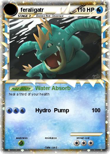Pokemon feraligatr