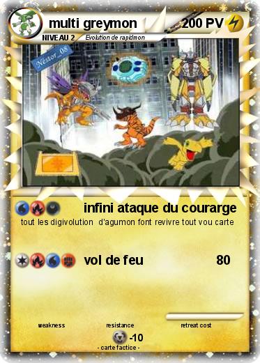 Pokemon multi greymon