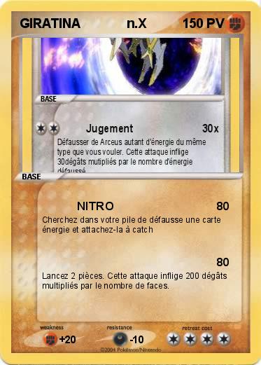 Pokemon GIRATINA             n.X