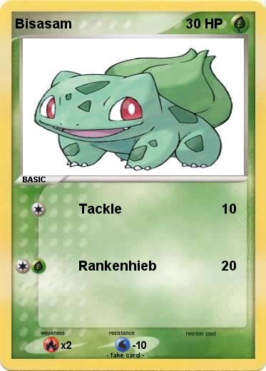 Pokemon Bisasam