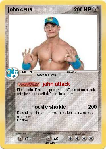 Pokemon john cena