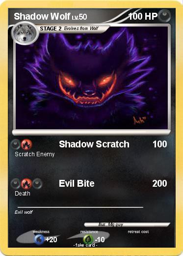 Pokemon Shadow Wolf